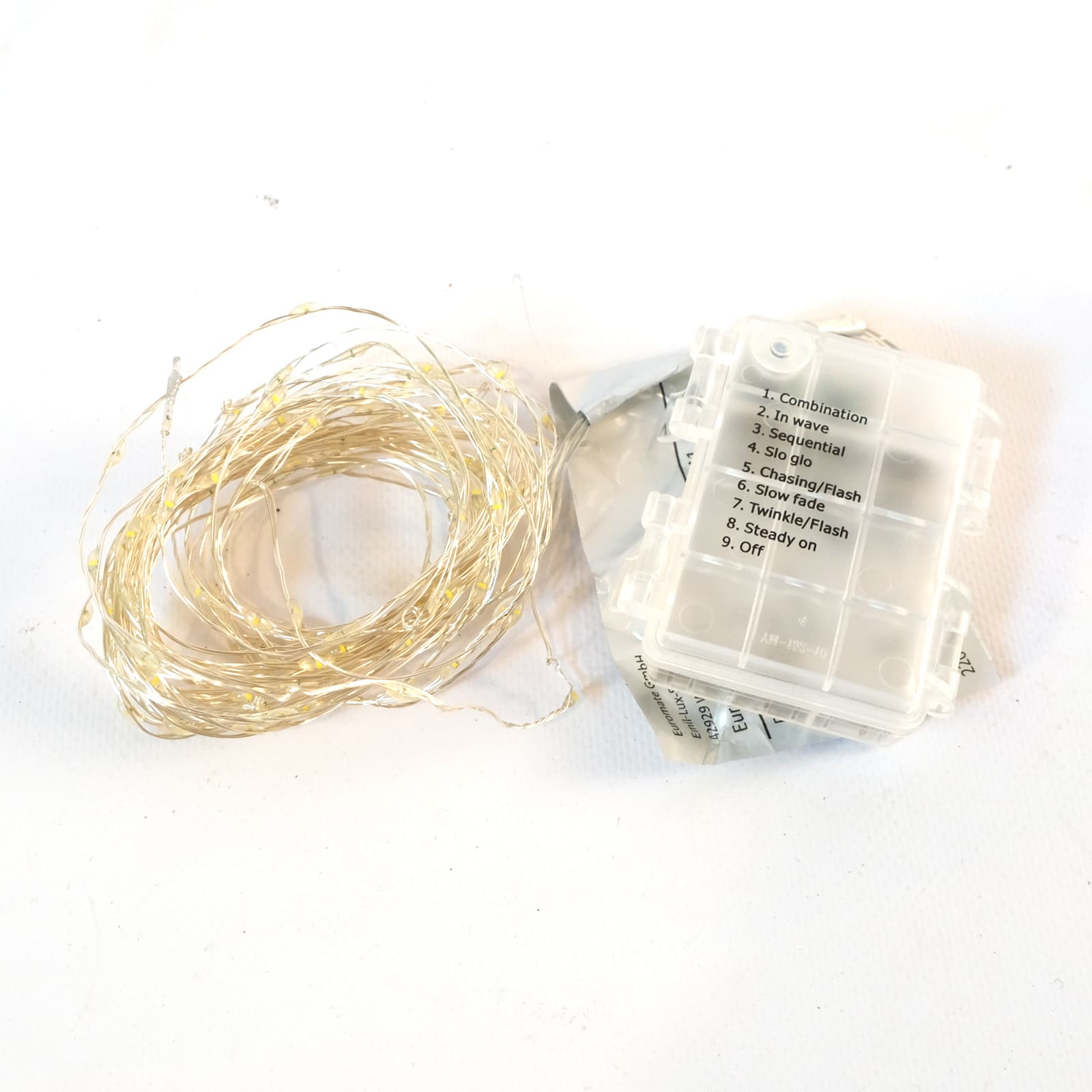 Lichterkette, 150 LEDs, warmweiß