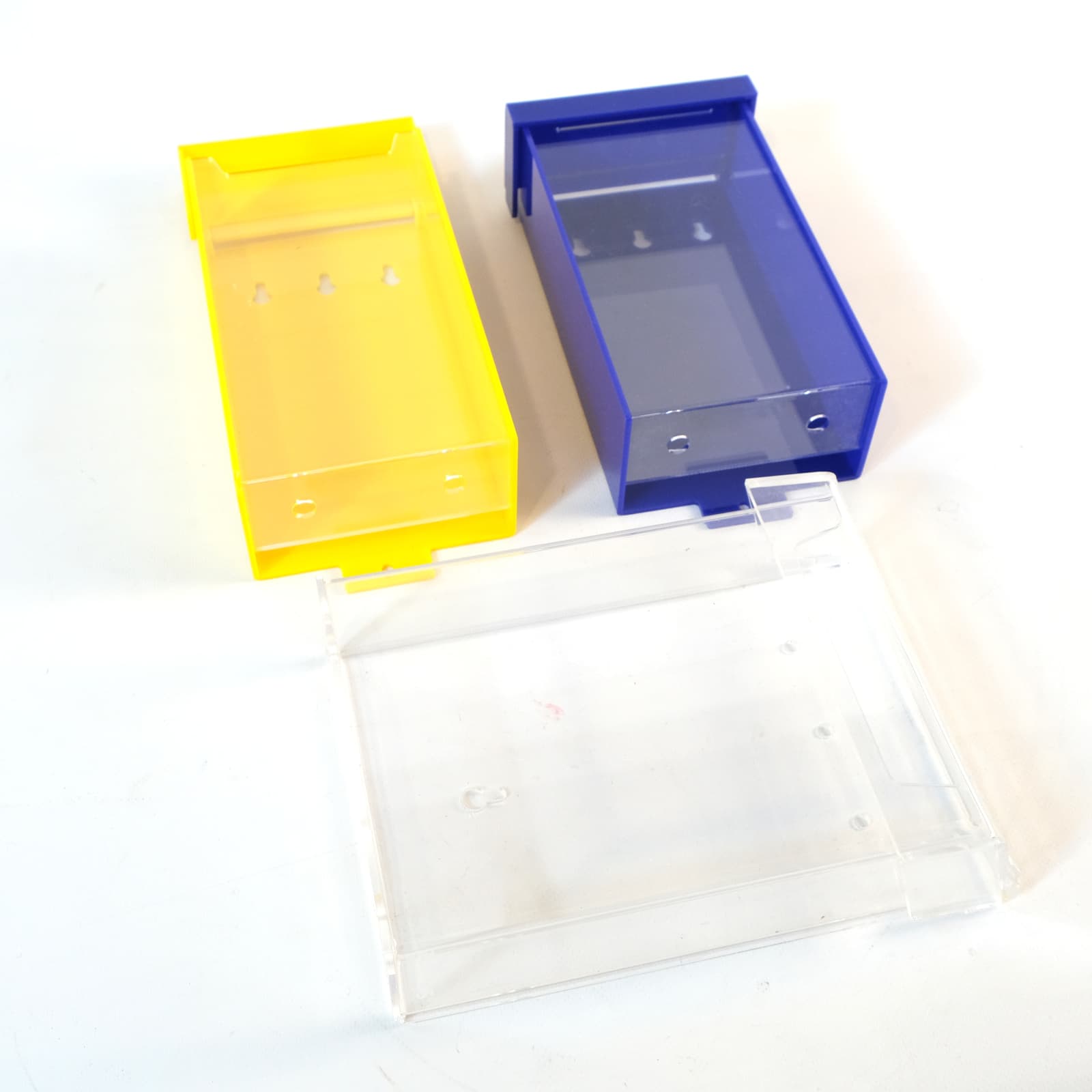 Prospektbox / Prospekthalter / Flyerhalter (Hochformat)