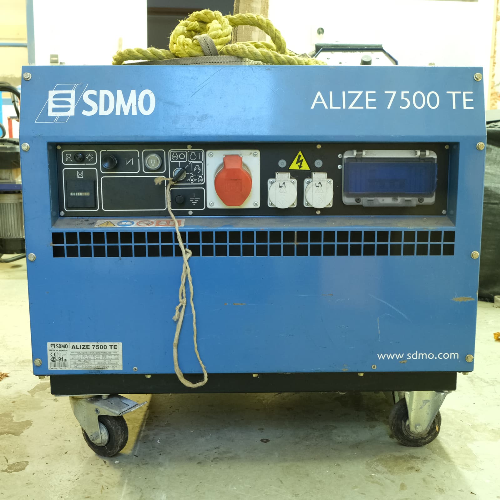 Stromerzeuger, Stromaggregat mit 7,5 kW