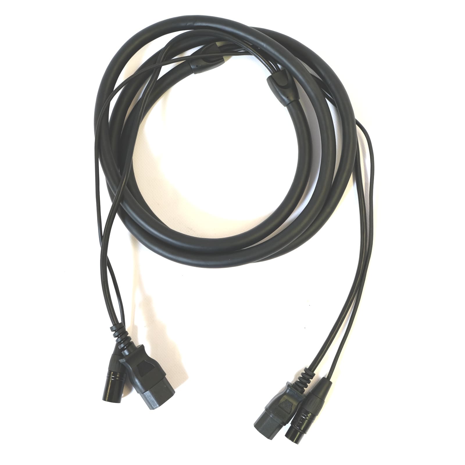 Hybridkabel Power Audio 3m (XLR+Kaltgerät female auf XLR+Kaltgerät)